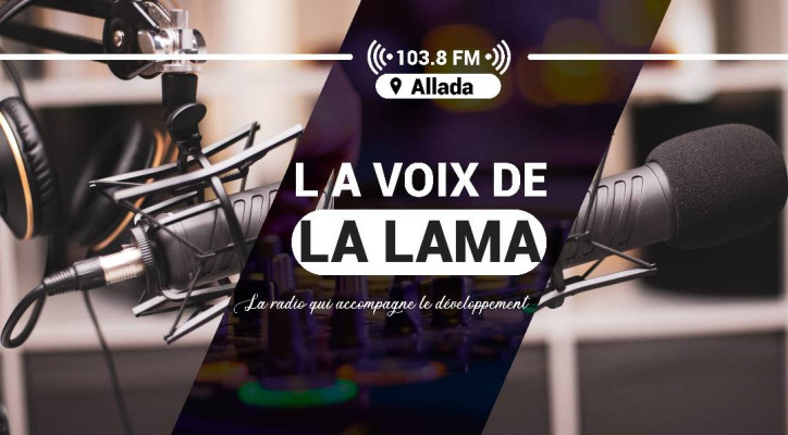 REPORTAGE DE LA REDATION DE LA RADIO LA VOIX DE LA LAMA 103.8 MHZ D'ALLADA