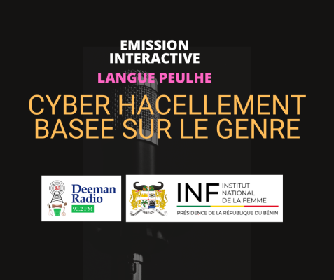 LE CYBER HARCELEMENT BASE SUR LE GENRE EN LANGUE PEULH