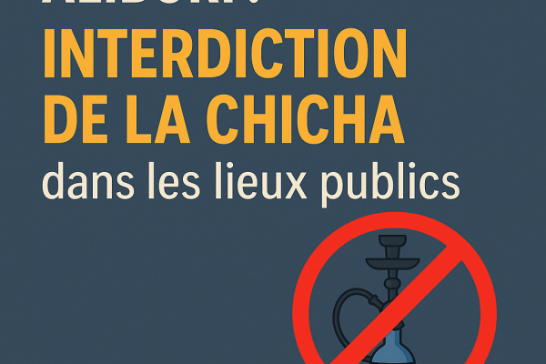 La chicha interdite des lieux publics sur le territoire de l'Alibori