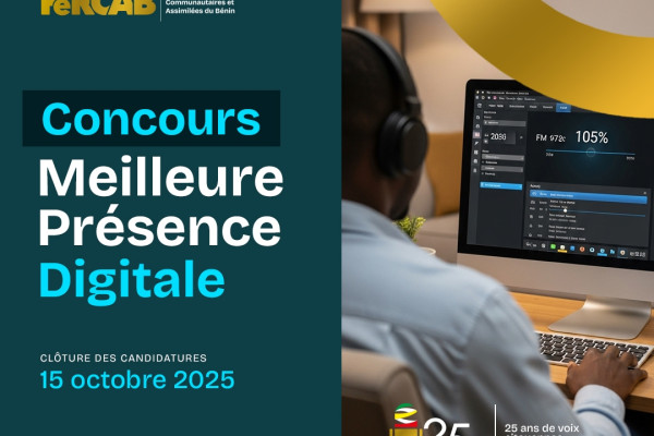 Concours de la meilleure présence digitale des radios communautaires